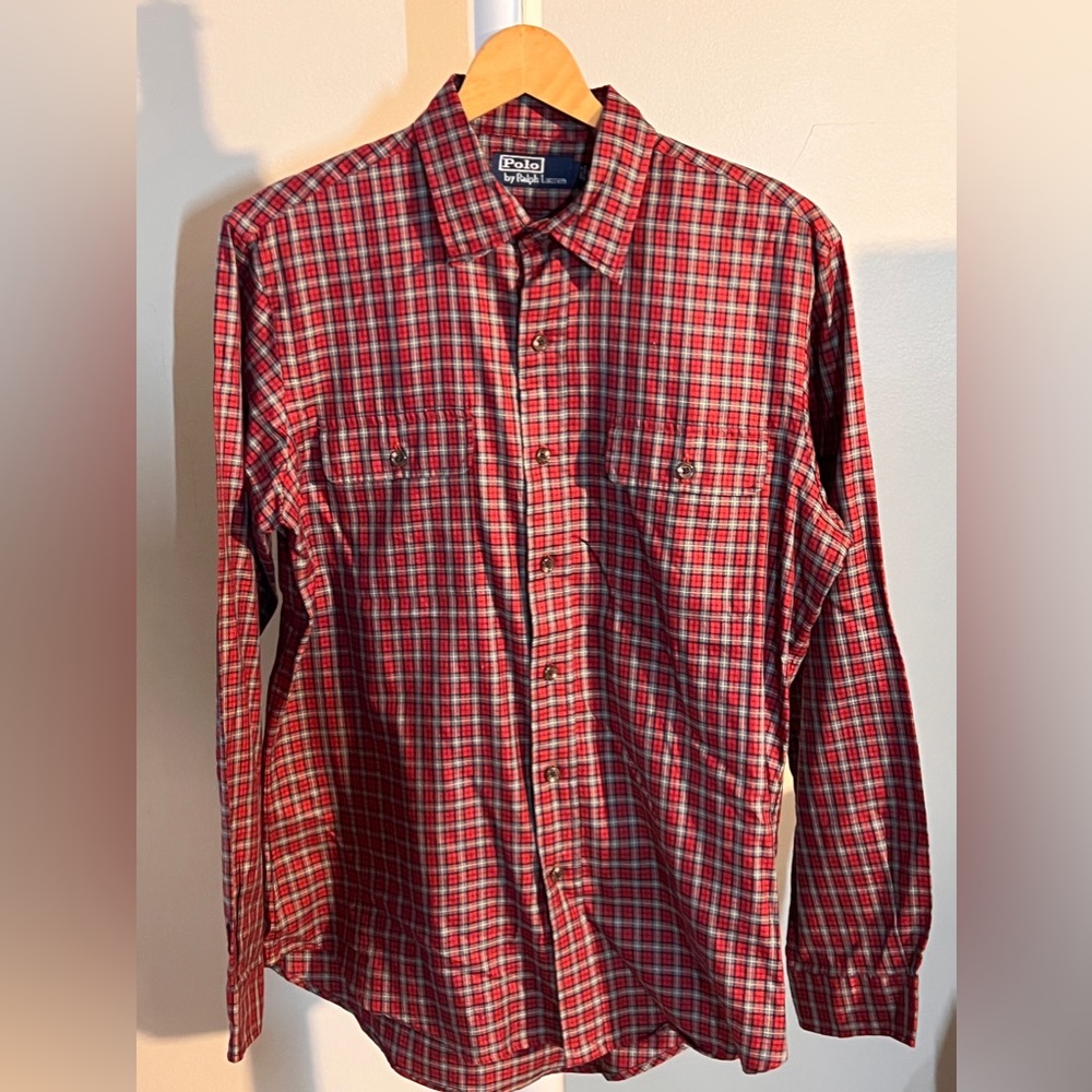 Men’s Polo Ralph Lauren plaid button down